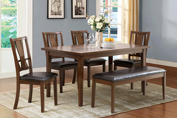 Cruz Brown Dining Room Set SH1156