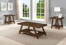 Load image into Gallery viewer, Samhorn Brown 3-Piece Coffee Table Set 4202