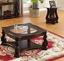 Load image into Gallery viewer, Madison Brown Wood 3-Pc Coffee Table Set 4320