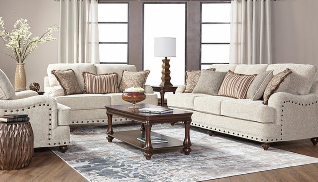 Cycle Hay Sofa and Loveseat S17285