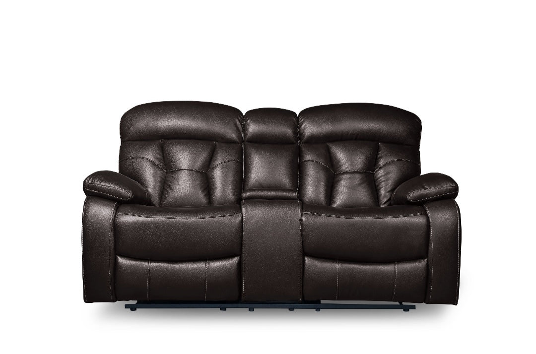 Claire Brown  POWER Reclining Sofa and Loveseat SH3216