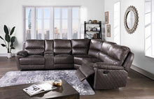 Load image into Gallery viewer, Martino Gray Reclining Sectional S7500