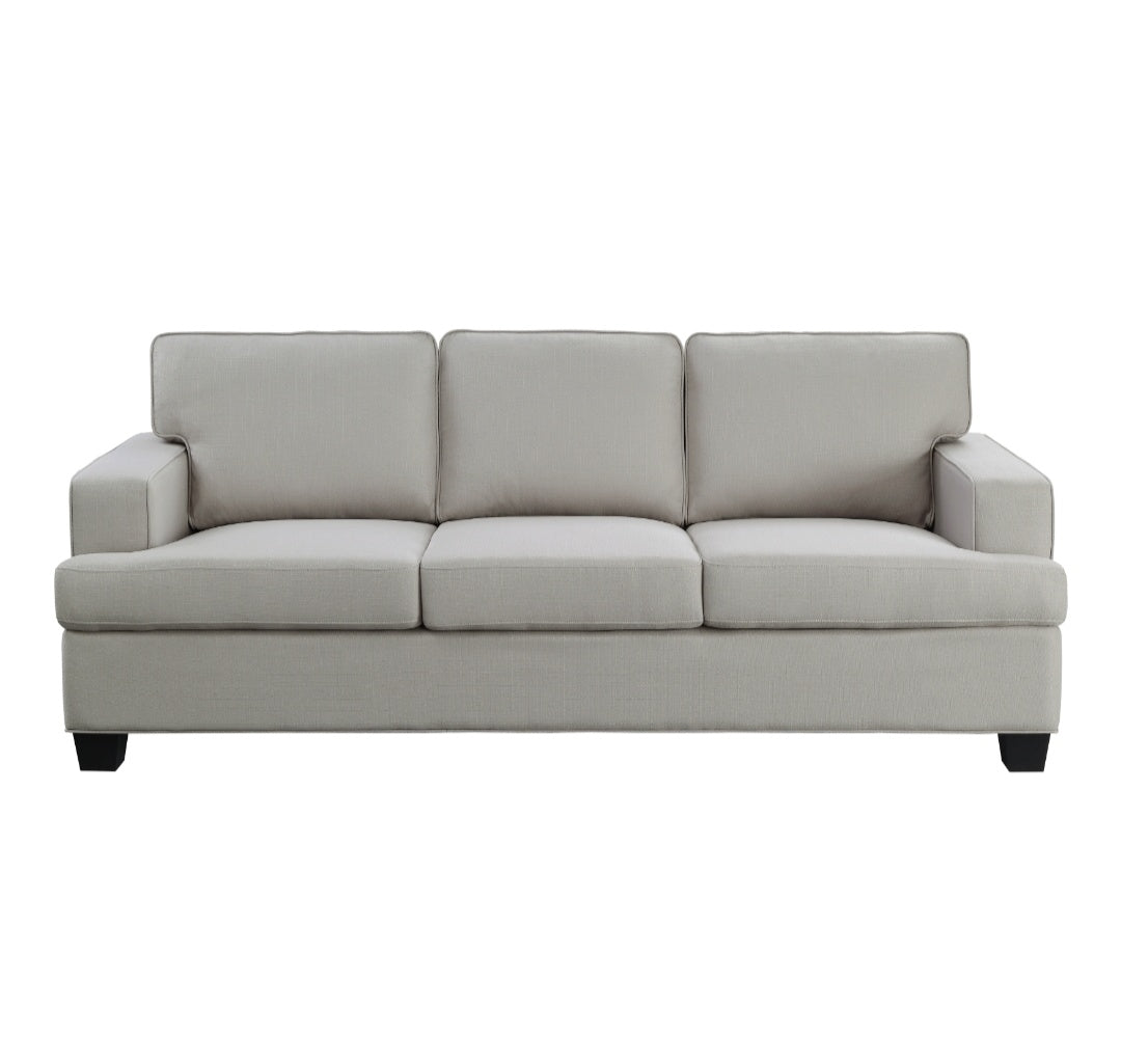 Elmont Khaki Sofa and Loveseat 9327