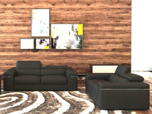 Load image into Gallery viewer, Soho Black LEATHER MATCH Sofa and Loveseat S8020