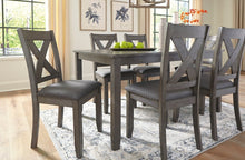 Load image into Gallery viewer, Caitbrook 7pc Dining Room Set D388-425