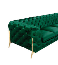Load image into Gallery viewer, Lori Green Velvet Sectional MI 1346A