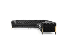 Load image into Gallery viewer, Lori Black Velvet Sectional MI 1346A