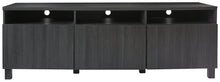 Load image into Gallery viewer, Yarlow Black 70&quot; TV Stand | W215-66
