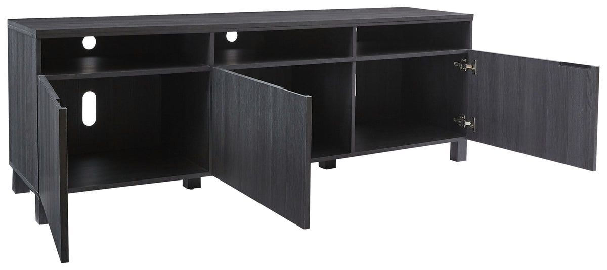 Yarlow Black 70" TV Stand | W215-66