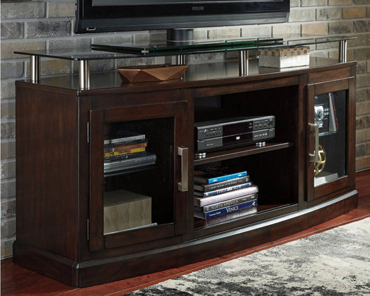 Chanceen Dark Brown 60" TV Stand | W757-48