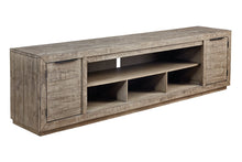 Load image into Gallery viewer, Krystanza Weathered Gray 92&quot; TV Stand
W760-78