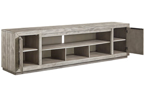 Naydell Gray 92" TV Stand W996-78