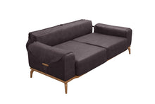 Load image into Gallery viewer, Oslo Brown Leather Sofa &amp; Loveseat -