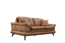 Load image into Gallery viewer, Violet Cappuccino Sofa &amp; Loveseat