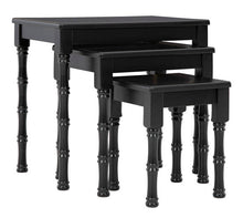 Load image into Gallery viewer, Dasonbury Black Accent Table (Set of 3) A4000354