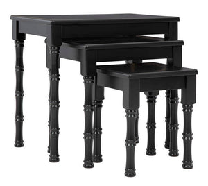 Dasonbury Black Accent Table (Set of 3) A4000354