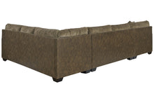Load image into Gallery viewer, Abalone Chocolate Sectional  Sofa LAF 91302