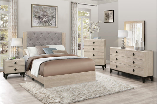 Whiting Nattural Panel Bedroom Set 1524