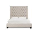 Debbie Queen Khaki Panel Bed SH229