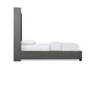 Debbie Queen Gray Panel Bed SH229