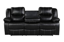 Load image into Gallery viewer, Carter Black  3pc Reclining Set