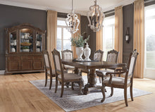 Load image into Gallery viewer, Charmond Brown Extendable Dining Set

D803-55