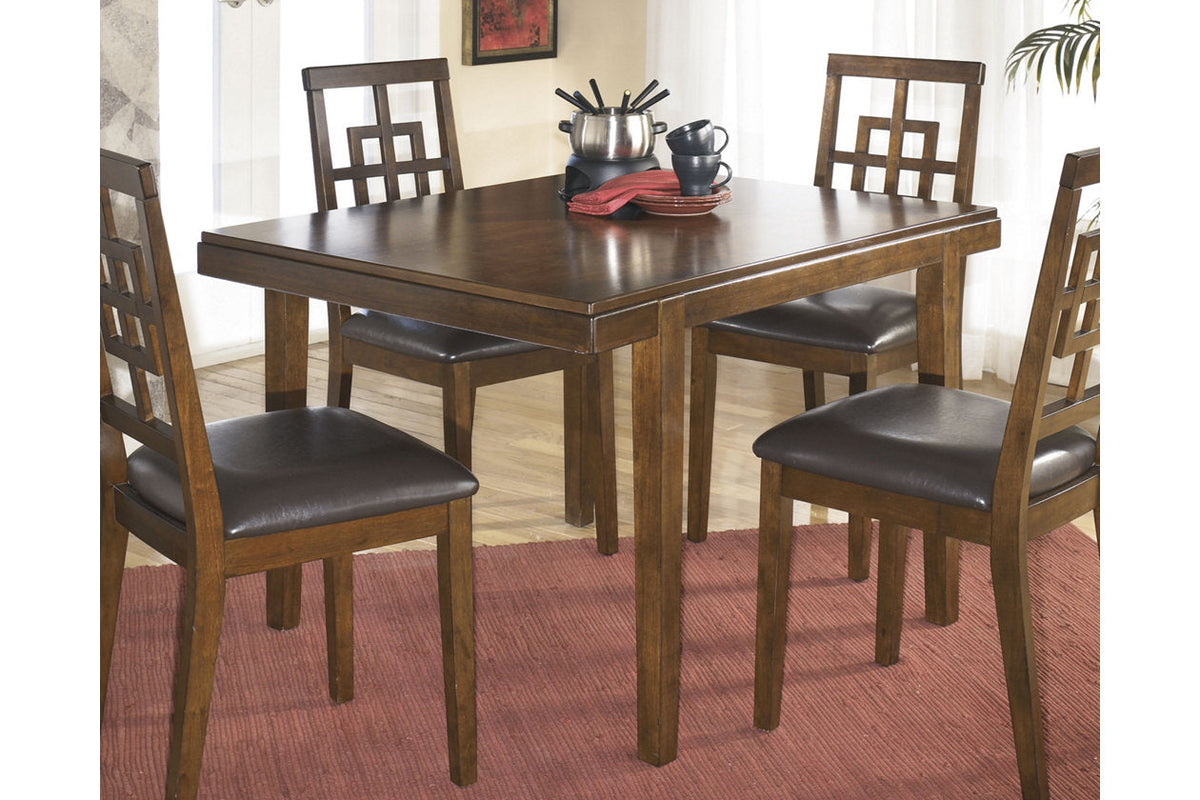 Cimeran Medium Brown 5pc Dining  Set D295-225