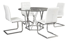 Load image into Gallery viewer, Madarene White 5PC Dining Set D275-02