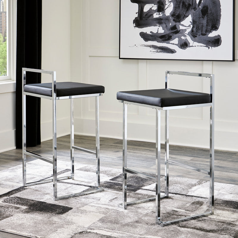 D275-630 Black Bar Stool

Set of 2.