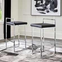 Load image into Gallery viewer, D275-630 Black Bar Stool

Set of 2.