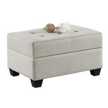 Load image into Gallery viewer, Heights Light Gray Reversible Sectional with Storage Ottoman SH3220