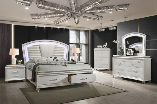 Valencia LED Storage Bedroom Set B6000
