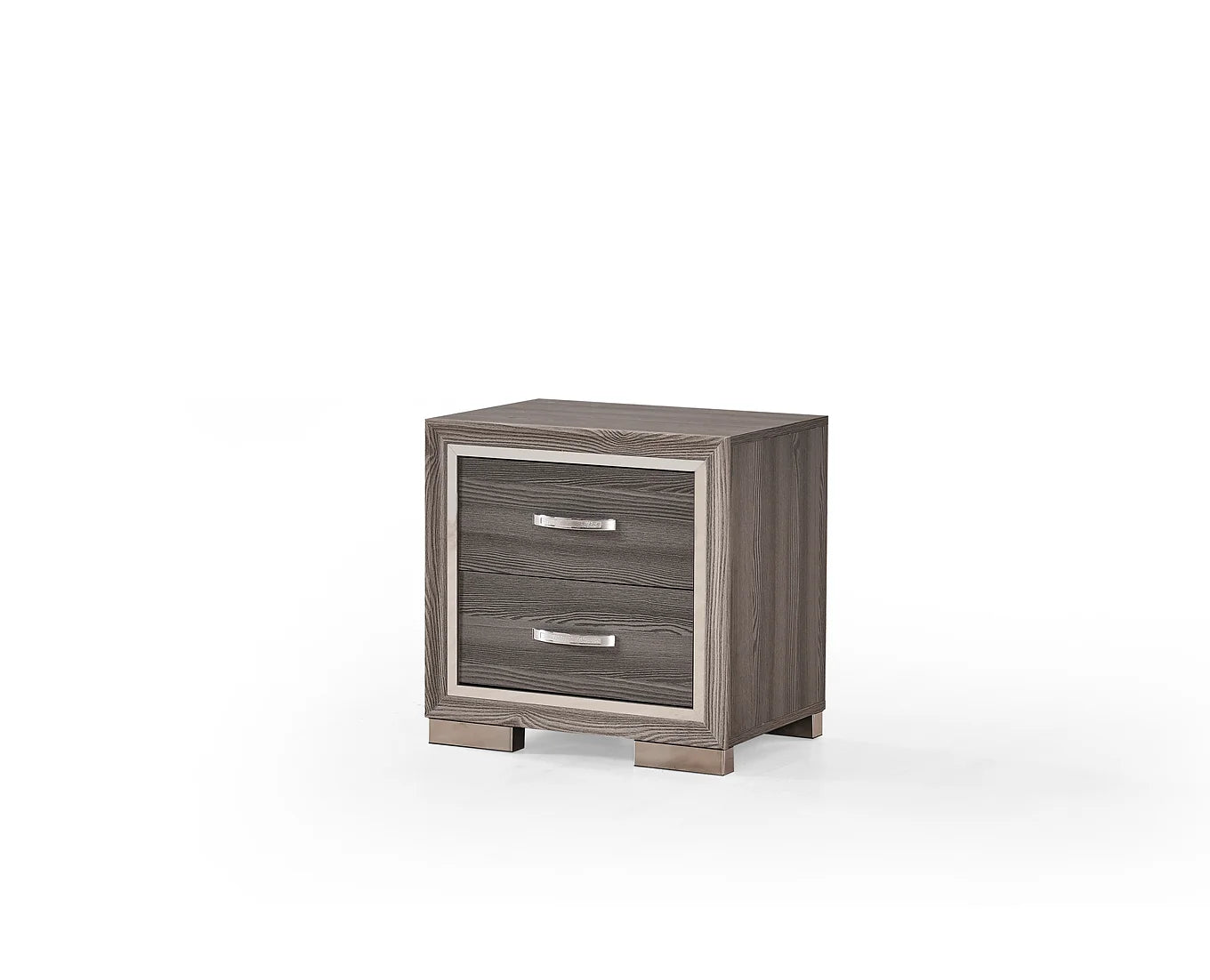 Rino Gray Panel LED Bedroom Set B948