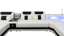 Load image into Gallery viewer, Matrix White Sectional with Coffee Table and TV Stand S9916