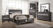 Load image into Gallery viewer, Hannah Gray Storage Bedroom Set  B1950