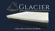 Load image into Gallery viewer, Glacier 12&quot; Gel Hybrid Queen Mattress (Cool Gel Cover)
