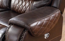 Load image into Gallery viewer, Glendale POWER TOP/GRAIN LEATHER  3pc Reclining Set S4440
