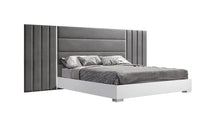 Load image into Gallery viewer, Nina Collection Grey/White Italian Bedroom Set