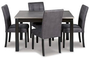 Garvine Two-tone 5pc Dining  Set D161-225