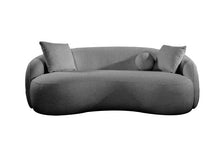 Load image into Gallery viewer, Reina Grey Boucle Sofa &amp; Loveseat