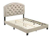 Load image into Gallery viewer, GABY TWIN PLATFORM BED GOLD 5269