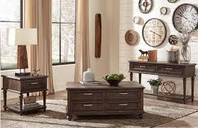 Cardano Brown 3pc Coffee Table Set 1689