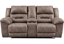 Stoneland Fossil Reclining Sofa and Loveseat 39905