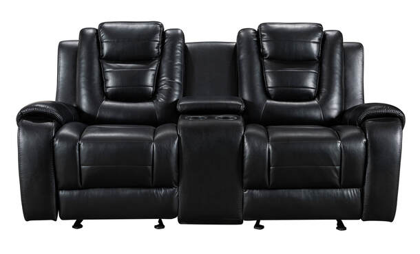 Jordan2018 Black 3pc Reclining Living Room Set