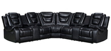 Load image into Gallery viewer, Jordan2021 Black Reclining Sectional