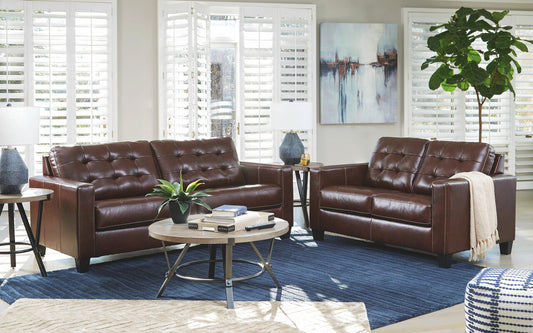 Altonbury Walnut Living Room Set 87504