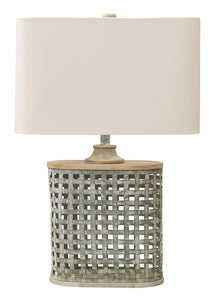Deondra Gray Table Lamp   L208234