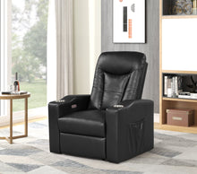 Load image into Gallery viewer, Madison Black Power Recliner