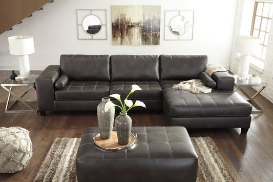 Nokomis Charcoal RAF Sectional 87721
