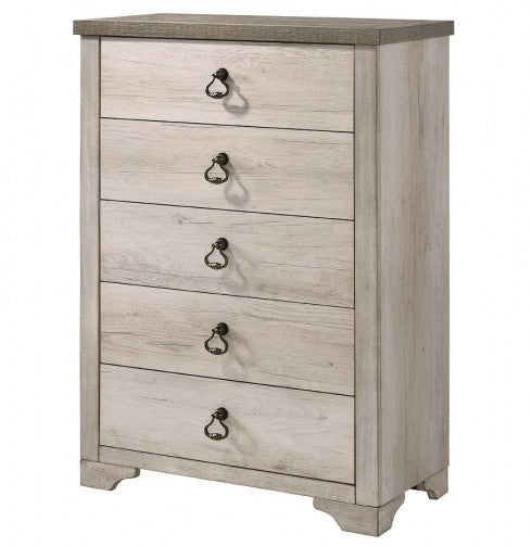 Patterson Driftwood Youth Panel Bedroom Set | B3050